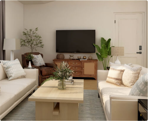 Automatically triggle the lights, TV, and fan connected to the plugs to turn off after locking the door.