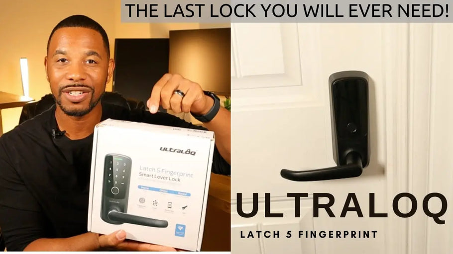 [Mark Franks Tech Reviews] Ultraloq Latch 5 Fingerprint Review | A Smart Lock Made for the Future