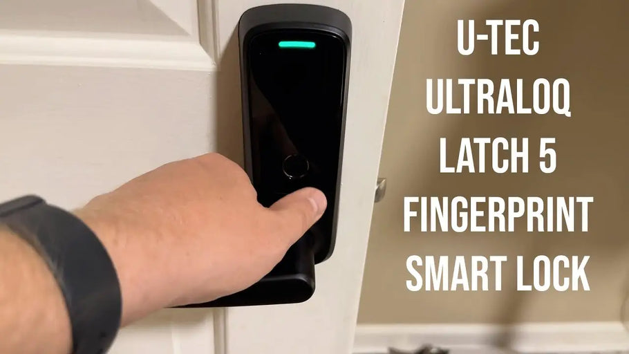 [TechWinner] Smart Lock: U-Tec Ultraloq Latch 5 Fingerprint Smart Lock Review