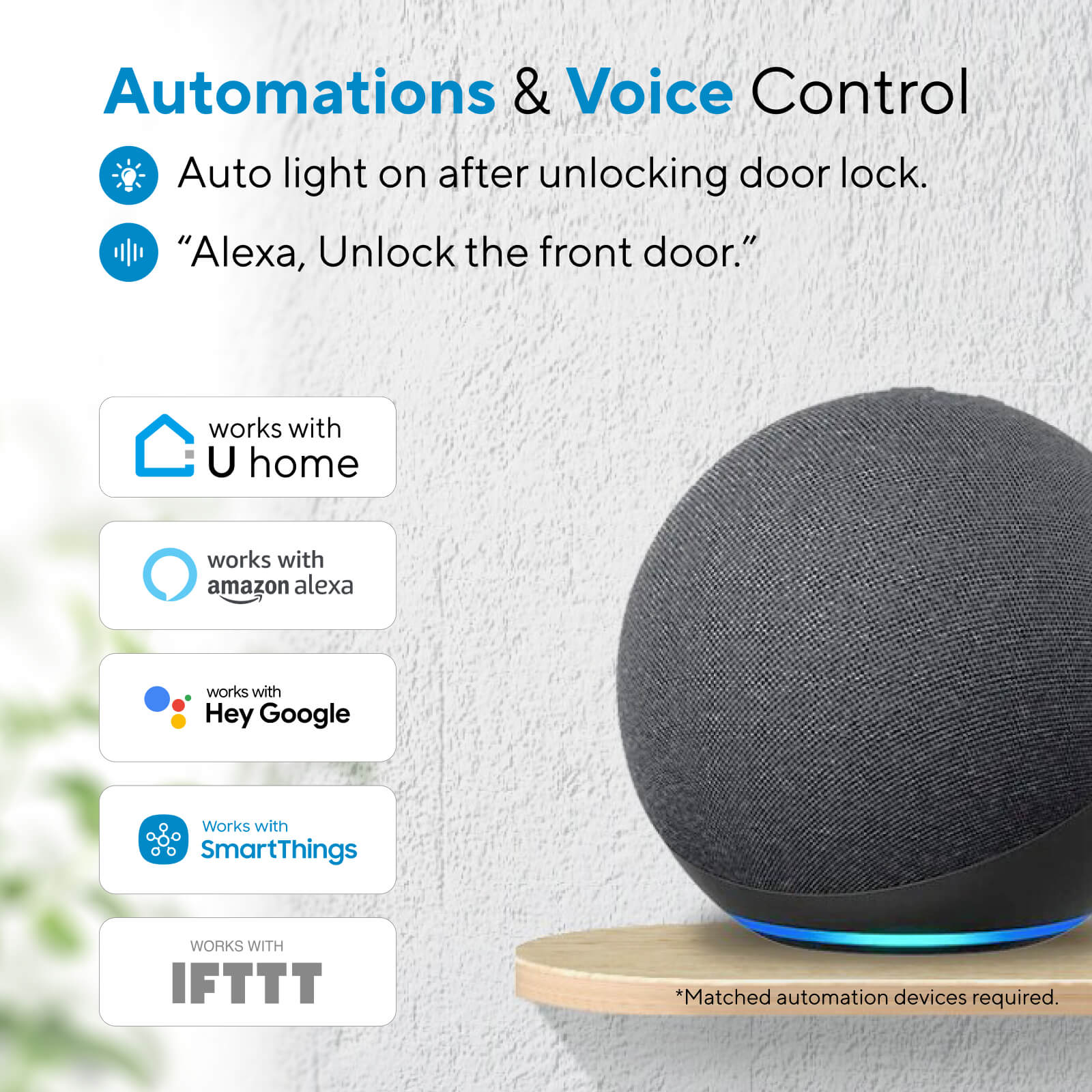 Automations and Voice Control