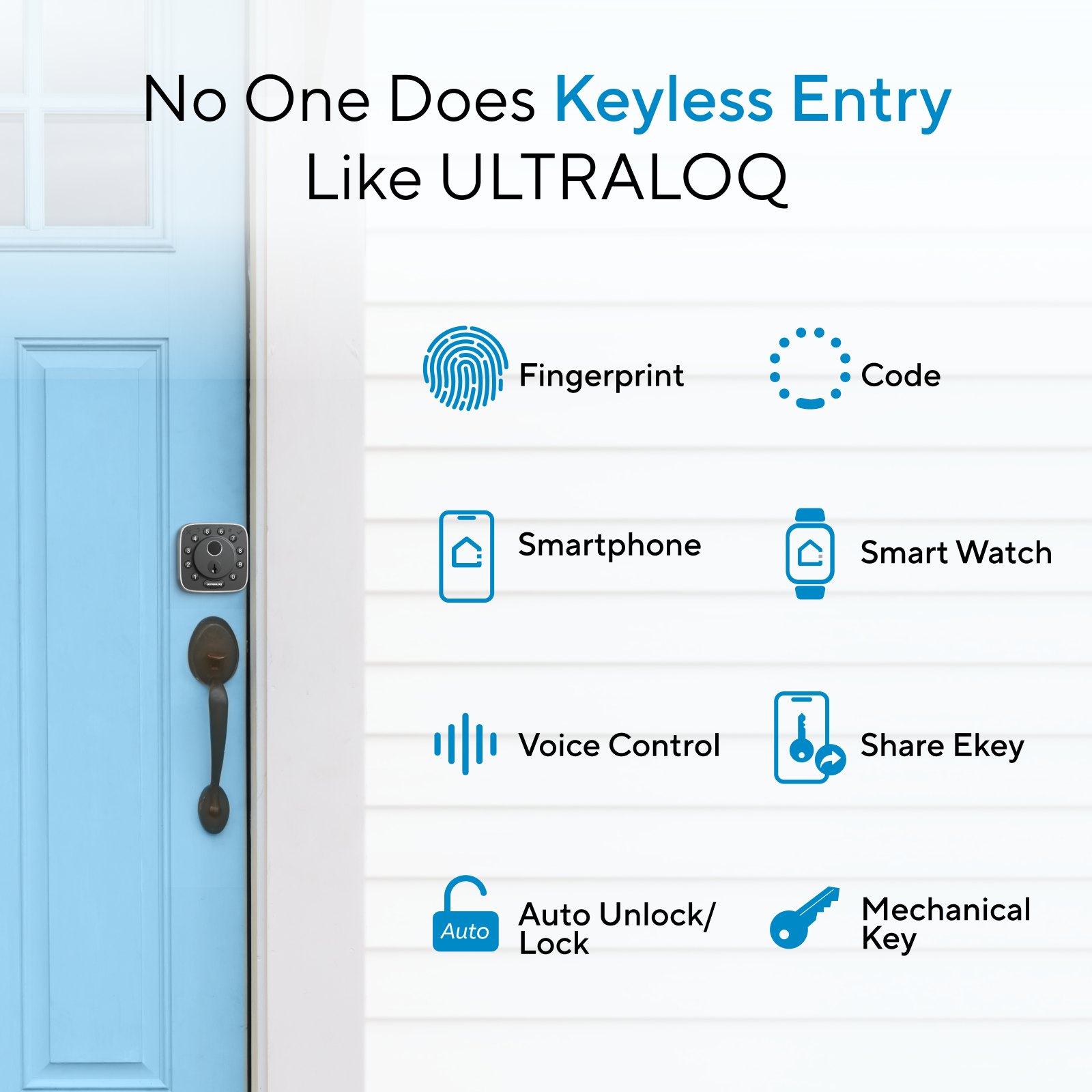 No One Does Keyless Entry Like ULTRALOQ.