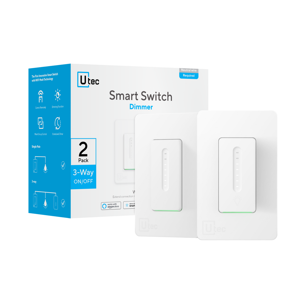 Utec Smart 3Way Dimmer Switch