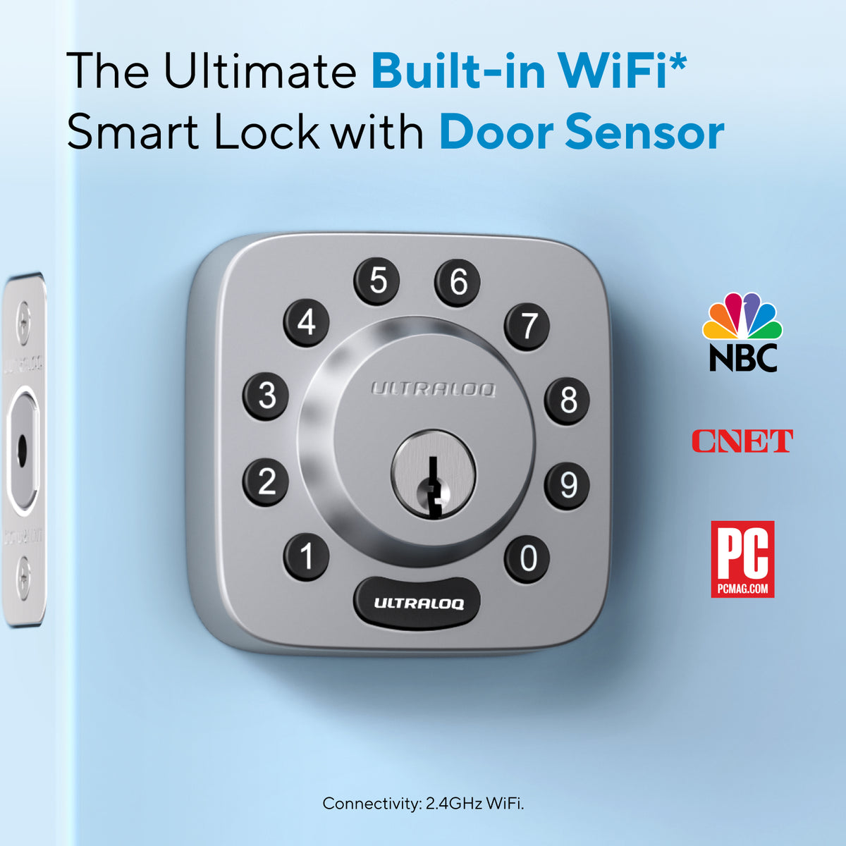 ULTRALOQ U-Bolt Series Keypad Smart Deadbolt – U-tec
