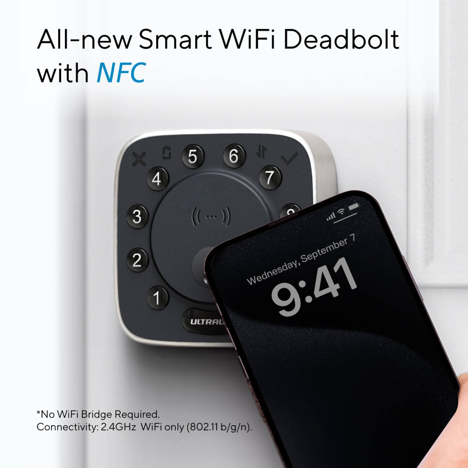 it is a new smart lock. A all-new smart Wi-Fi deadbolt with nfc and no wifi bridge required.