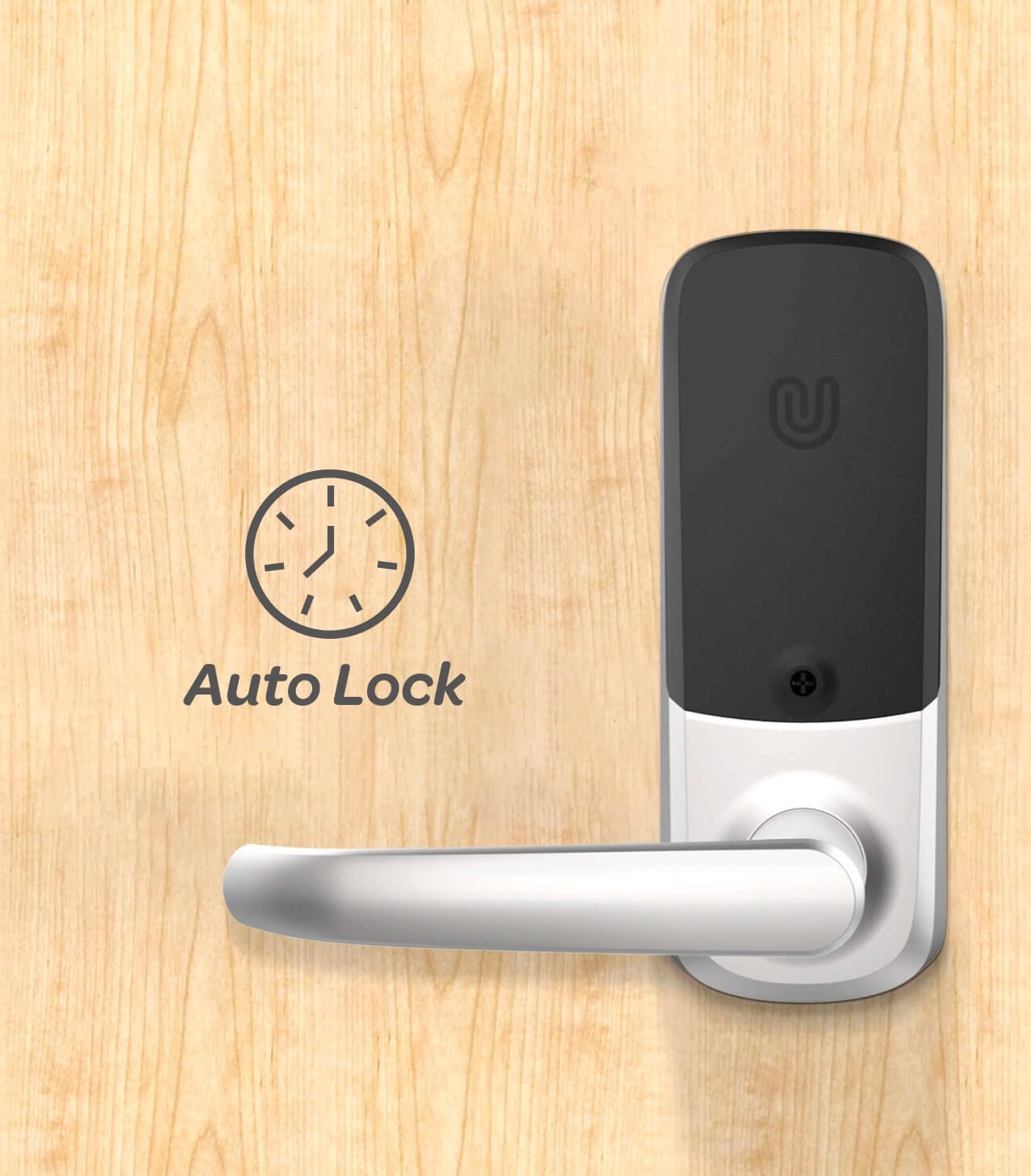ULTRALOQ Latch 5 Fingerprint Touchscreen Smart Lock with Wi-Fi 6 – U-tec