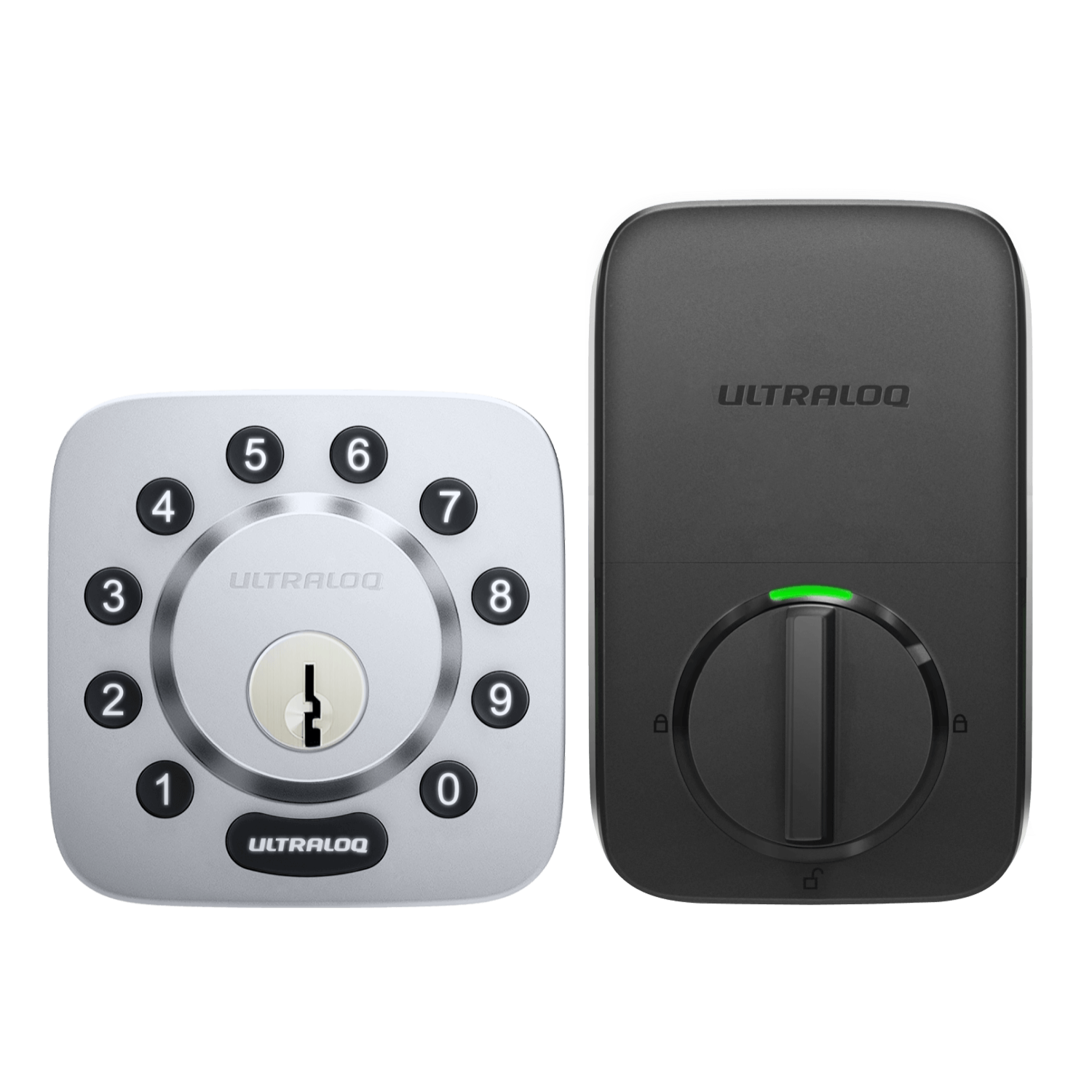 ULTRALOQ U-Bolt Series - Satin Nickel - GA- bluetooth