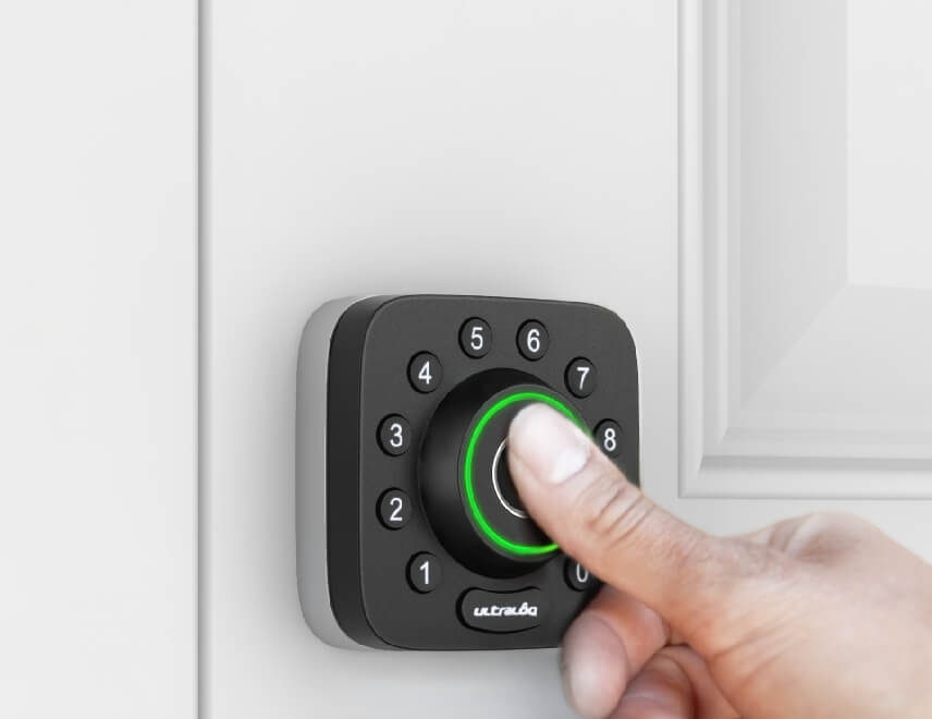 Ultraloq Fingerprint Door Lock - WiFi Smart home Lock - Keyless Entry ...